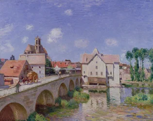 Die Brücke von Moret, 1893